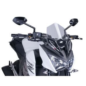 Pare-brise compatible avec Kawasaki Z 800 13-16 clair Puig NG Sport