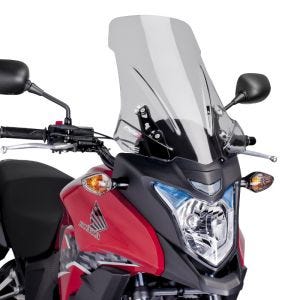 Bulle Touring compatible avec Honda CB 500 X 13-15 fumé clair Puig
