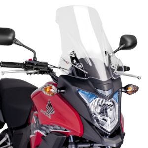 Bulle Touring compatible avec Honda CB 500 X 13-15 clair Puig