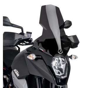 Tourenscheibe passend für KTM 990 Supermoto SM T 09-12 dunkel getönt Windschutzscheibe Puig 6495F