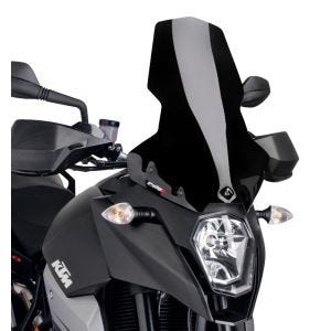 Tourenscheibe passend für KTM 990 Supermoto SM T 09-12 schwarz Windschutzscheibe Puig 6495N