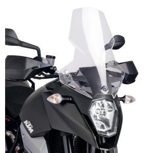 Tourenscheibe passend für KTM 990 Supermoto SM T 09-12 klar Windschutzscheibe Puig 6495W