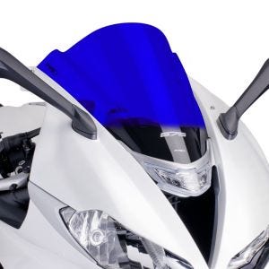 Bulle Racing Z compatible avec Triumph Daytona 675 / R 13-16 bleu Puig