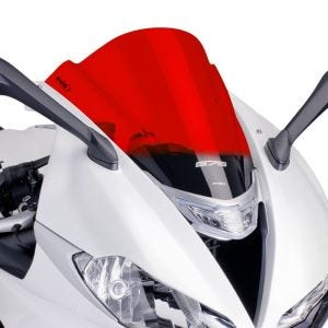 Racingscheibe Z für  passend für Triumph Daytona 675 / R 13-16 rot Verkleidungsscheibe Puig 6498R