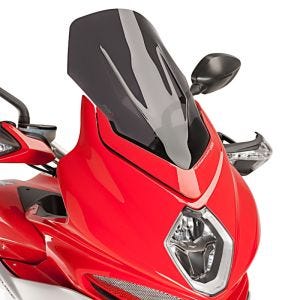 Tourenscheibe passend für MV Agusta Turismo Veloce/ Lusso 14-24 dunkel getönt Windschutzscheibe Puig 7017F