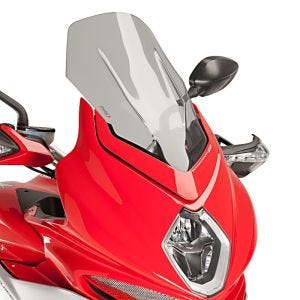 Tourenscheibe passend für MV Agusta Turismo Veloce/ Lusso 14-24 rauchgrau Windschutzscheibe Puig 7017H