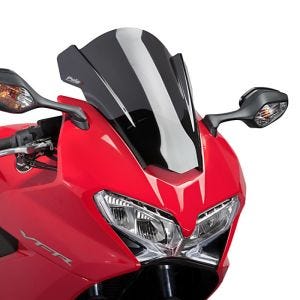 Bulle Racing Z compatible avec Honda VFR 800 F 14-20 fumé foncé Puig