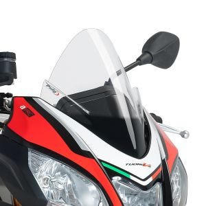 Racingscheibe Puig Z passend für Aprilia TUONO V4R 1100/FACT 15-22 klar Puig 7615W