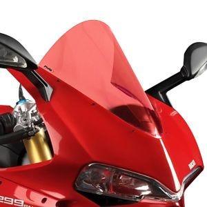 Racingscheibe R passend für Ducati 1299 Panigale 15-17 rot Verkleidungsscheibe Puig 7621R