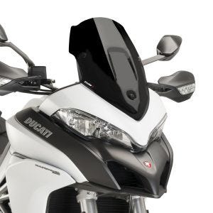 Sportscheibe passend für Ducati Multistrada 1260 S/ D-Air18-20 Puig 7622N Windschutzscheibe schwarz