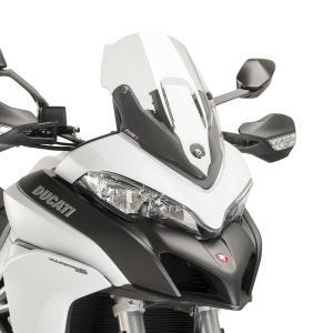 Pare-brise sport compatible avec Ducati Multistrada 950 S 19-21 Puig 7622W Bulle clair