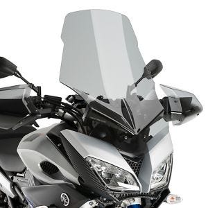Bulle Touring compatible avec Yamaha MT-09 Tracer 900 15-17 fumé clair Puig