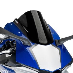 Bulle Racing Z compatible avec Yamaha YZF-R1 15-19 Carbon look Puig
