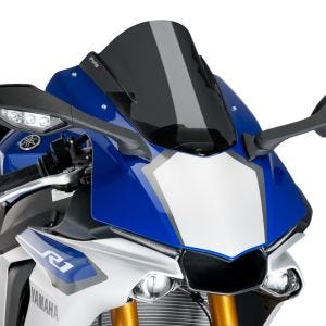 Bulle Racing Z compatible avec Yamaha YZF-R1 15-19 fumé foncé Puig