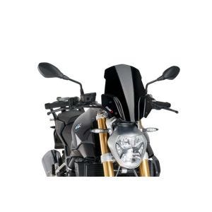 Pare-brise compatible avec BMW R 1200 R 15-18 Puig 7651N New Generation Sport Bulle noir