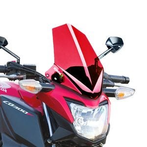 Pare-brise compatible avec Honda CB 300 F 15-18 Puig 7655R New Generation Sport Bulle rouge