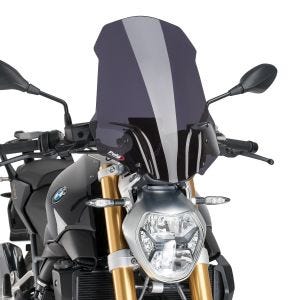 Nakedbike-Scheibe passend für BMW R1200R 15-18 Puig 8165F New Generation Touring dunkel getönt