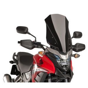 Bulle Touring compatible avec Honda CB 500 X 16-23 noir Puig