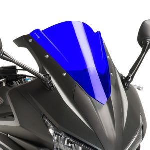 Bulle Racing Z compatible avec Honda CBR 500 R 16-18 bleu Puig