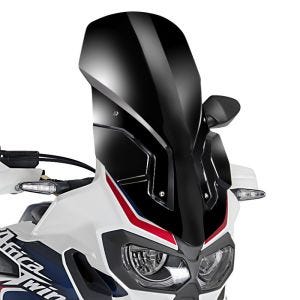 Tourenscheibe passend für Honda Africa Twin CRF 1000 L 16-19 schwarz Windschutzscheibe Puig 8905N
