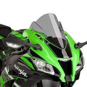 Racingscheibe Z passend für Kawasaki ZX-10R / ZX-10RR 16-24 rauchgrau Verkleidungsscheibe Puig 8912H