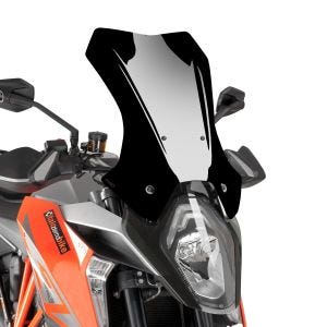 Bulle Touring compatible avec KTM 1290 Superduke GT 16-18 noir Puig