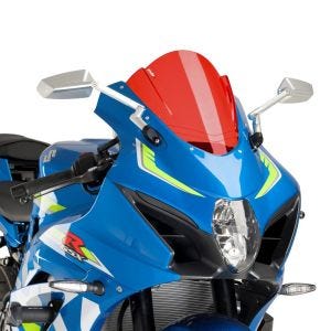 Bulle Racing Z compatible avec Suzuki GSX-R 1000 / R 17-20 rouge Puig