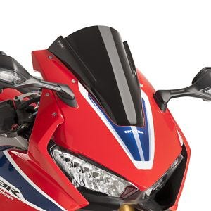 Racingscheibe Z passend für Honda CBR 1000 RR Fireblade/SP/-2 17-19 schwarz Verkleidungsscheibe Puig 9407N