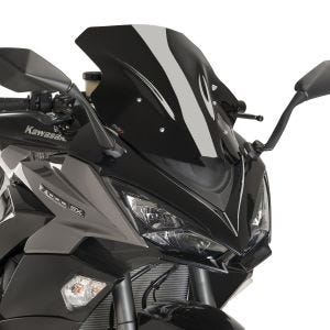 Pare-brise racing Z compatible avec Kawasaki Z 1000 SX 17-18 Puig 9408N Bulle noir