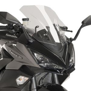 Pare-brise racing Z compatible avec Kawasaki Z 1000 SX 17-18 Puig 9408W Bulle clair