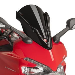 Bulle Touring compatible avec Ducati Supersport/ S 17-20 noir Puig