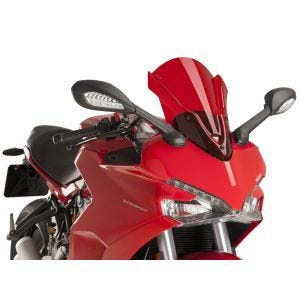 Bulle Touring compatible avec Ducati Supersport/ S 17-20 rouge Puig