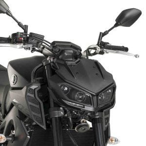 Pare-brise Puig New Generation Sport compatible avec Yamaha MT-09/SP 13-22 noir mat Puig 9507J