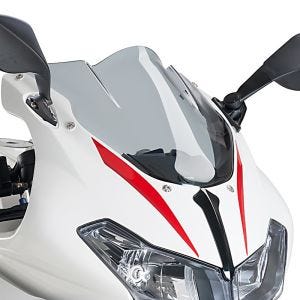 Racingscheibe passend für Benelli BN 302 R 17-21 rauchgrau Verkleidungsscheibe Puig 9591H