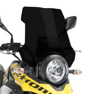 Tourenscheibe passend für Suzuki V-Strom 250 17-20 dunkel getönt Windschutzscheibe Puig 9606F