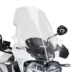 Tourenscheibe passend für Triumph Tiger 1200 Explorer XC / XR 18-20 klar Windschutzscheibe Puig 9613W