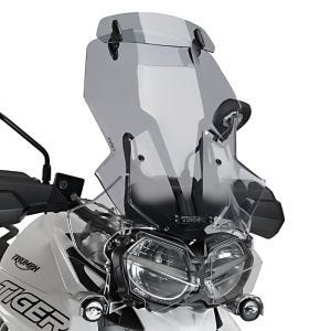 Spoiler Tourenscheibe passend für Triumph Tiger 800 XC 18-19 rauchgrau Windschutzscheibe Puig 9658H