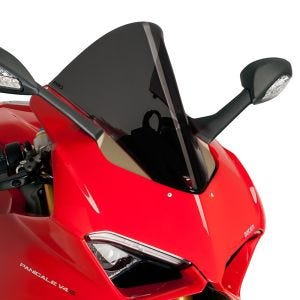 Racingscheibe passend für Ducati Panigale V2 20-24 dunkel getönt Verkleidungsscheibe Puig