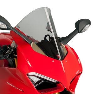 Bulle Racing compatible avec Ducati Panigale V2 20-24 fumé clair Pare-brise Puig