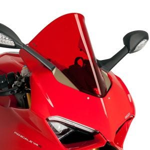 Bulle Racing compatible avec Ducati Panigale V2 20-24 rouge Pare-brise Puig
