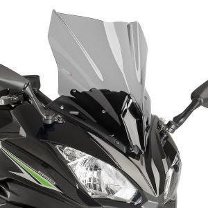 Racingscheibe passend für Kawasaki NINJA 650 17-19 rauchgrau Verkleidungsscheibe Puig 9711H