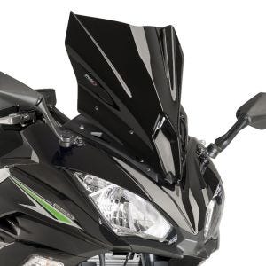 Bulle Racing compatible avec Kawasaki NINJA 650 17-19 noir Puig