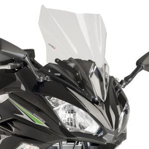 Racingscheibe passend für Kawasaki NINJA 650 17-19 klar Verkleidungsscheibe Puig 9711W