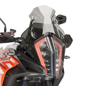 Sportscheibe passend für KTM 1290 Super Aventure R / S 17 Puig 9716H Windschutzscheibe rauchgrau