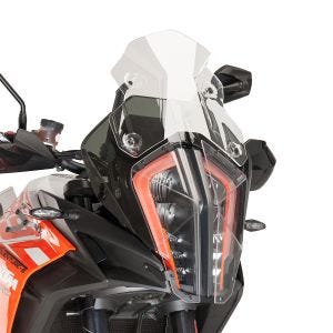 Pare-brise sport compatible avec KTM 1290 Super Aventure R / S 17 Puig 9716W Bulle clair
