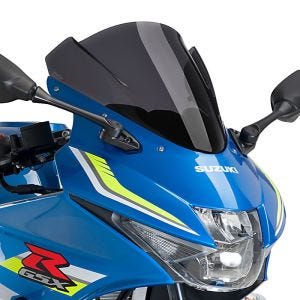 Bulle Racing compatible avec Suzuki GSX-R 125 17-21 fumé foncé Puig