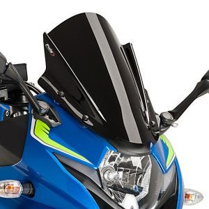 Bulle Racing compatible avec Suzuki GSX 250 R 17-19 noir Puig