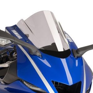 Racingscheibe Z passend für Yamaha YZF-R6 17-20 rauchgrau Verkleidungsscheibe Puig 9723H