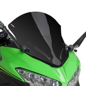 Racingscheibe Puig Z passend für Kawasaki NINJA 400 18-20 carbono Puig 9976C