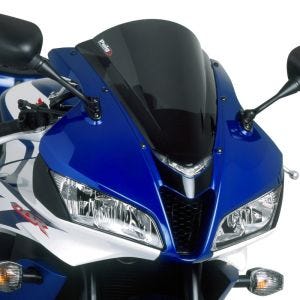 Racingscheibe passend für Honda CBR 600 RR 07-12 dunkel getönt Verkleidungsscheibe Puig 4356F